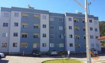 Imagem 3: Apartamento com 2 dormitórios à venda, 47 m² por R$ 179.990 - Fundos - Biguaçu/SC