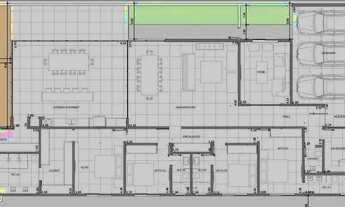 Imagem 4: Casa com 4 dormitórios à venda, 315 m² por R$ 3.800.000,00 - Parque Residencial Damha - Sã