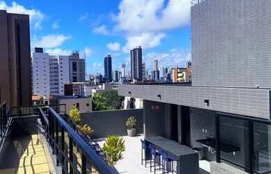 Imagem 2: Apartamento Novo, próximo à Praia, com 2 quartos, no Bessa. Pronto, com elevador e área de