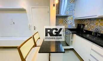 Imagem 6: Apartamento com 1 dormitório para alugar, 50 m² por R$ 2.550,00/mês - Embaré - Santos/SP