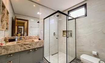 Imagem 4: Alugo Casa 4 Suítes escritorio Mobiliada 227m2 vagas 4 carros - PortaL Do Sol Green - Goiâ