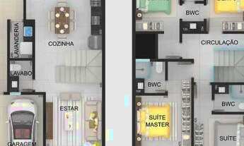 Imagem 7: LANÇAMENTO! Sobrado alto padrão com 4 suítes a apenas 300 metros da praia! 151 m² por R$ 7
