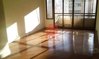 Imagem 1: Apartamento com 3 dormitórios para alugar, 130 m² por R$ 7.365,46/mês - Moema - São Paulo