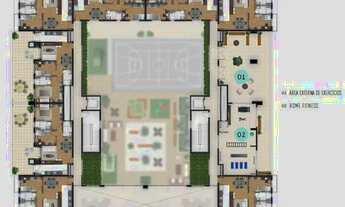 Imagem 3: COBERTURA com 3 dormitórios à venda por R$ 1.350.000,00 no bairro Bacacheri - CURITIBA / P