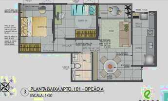 Imagem 4: ODIVALDO VENDE Apartamento para venda tem 44 m² 2 quartos em Imbiribeira - Recife - PE