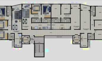 Imagem 4: Apartamento para venda possui 63 metros quadrados com 3 quartos na Encruzilhada