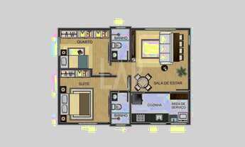 Imagem 2: Cobertura à venda, 2 quartos, 1 suíte, 1 vaga, Serra - Belo Horizonte/MG