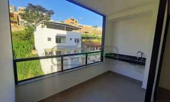 Imagem 5: )(- Lindo Apartamento com 2 Quartos e Varanda Gourmet em Jardim dos Alfineiros