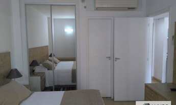 Imagem: Flat em Santos 1 suíte 1 vaga frente Mar