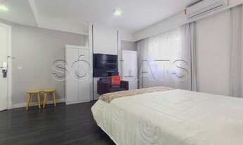 Imagem 3: Flat disponível para locação em Moema, contendo 33m², 1 dormitório e 1 vaga de garagem