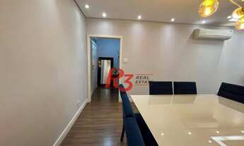 Imagem 5: Apartamento com 3 dormitórios à venda, 151 m² por R$ 840.000,00 - Gonzaga - Santos/SP