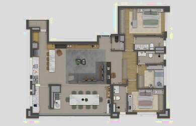 Imagem 4: 127m² c/ 4 quartos região nobre da Aclimação com o menor valor de M² - São Paulo - SP