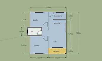 Imagem 4: Casa no bairro Cordeiros - Itajaí/SC