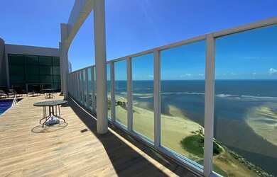 Imagem 2: Apartamento para aluguel com 67 metros quadrados com 3 quartos na beira mar