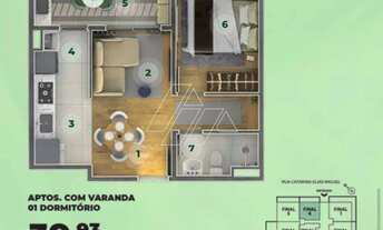 Imagem 3: Apartamento à venda no Garden Sul Jardim Aparecida Nasser, Marília/SP