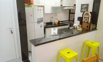 Imagem 5: Belíssimo apartamento com 2 dormitórios à venda, 62 m² por R$ 450.000 - Enseada - Guarujá