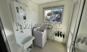 Imagem 6: Apartamento 60m², 02 dormitórios, 01 suíte, mobiliado. Ótima localização