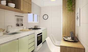 Imagem 3: Apartamento para venda com 47 metros quadrados com 2 quartos em Santa Cruz - Juiz de Fora