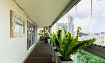 Imagem 2: Apartamento na Vila Madalena com 195 m², 4 dormitórios, sendo 3 suítes, com vista espetacu