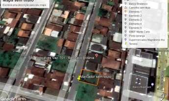 Imagem 2: Terreno murado no boqueirão (centro) pronto para construir