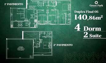 Imagem 2: Cota a Preço de Custo de Apartamento Duplex na Zona Sul - Alta Valorização