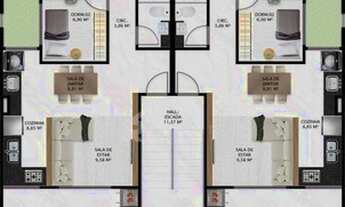 Imagem 4: Apartamento para Venda em Barra Velha, Tabuleiro, 3 dormitórios, 1 suíte, 2 banheiros, 1 v