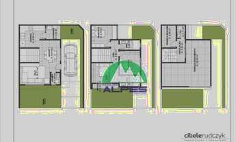 Imagem 7: Sobrado com 3 dormitórios à venda, 95 m² por R$ 440.000,00 - Sítio Cercado - Curitiba/PR