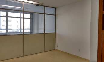 Imagem: Sala com 35 metros quadrados, bem dividida