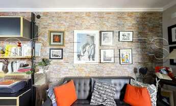 Imagem 3: Flat estilo Duplex disponível para locação contendo 57m², 1 dormitório e 1 vaga de garagem