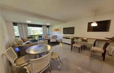 Imagem 2: Apartamento excelente de locação 3/4 e 98M2, mobiliado, suíte, Portão, Lauro de Freitas/BA