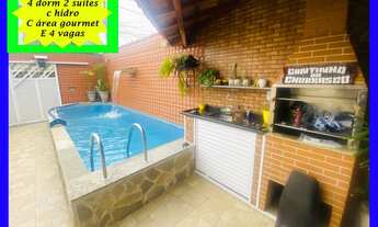 Imagem 2: LINDO SOBRADO NA TUPI 4 DORM 2 SUÍTES C HIDRO + PISCINA E 4 VAGAS