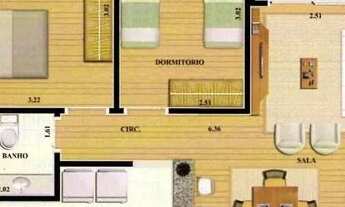 Imagem 7: Apartamento para alugar no Jardim Aquarius 02 quartos 74 metros