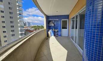 Imagem 2: Apartamento com 3 dormitórios para alugar, 158 m² por R$ 6.124,25/mês - Vila Assunção - Sa