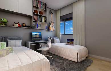 Imagem 4: Apartamento para venda tem 134 metros quadrados com 3 quartos em Jardim - Santo André - SP