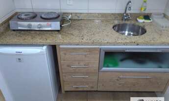 Imagem 3: Flat em Santos 1 suíte 1 vaga frente Mar