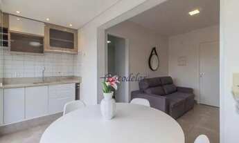 Imagem 6: Apartamento Garden com 1 dormitório para alugar, 60 m² por R$ 5.030,00/mês - Campo Belo