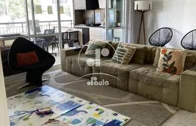 Imagem 7: Apartamento Mobiliado 162 m² com 3 suítes e 3 vagas para alugar na Vila Gilda em Santo And