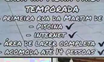 Imagem: Casa com piscina para temporada litoral
