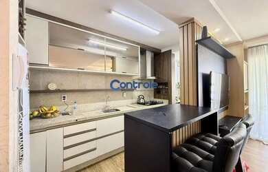 Imagem 4: Apartamento Mobiliado com 3 Dormitórios e Suíte no Pagani - Palhoça, SC