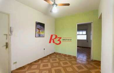 Imagem 2: Apartamento com 1 dormitório à venda, 59 m² por R$ 320.000,00 - José Menino - Santos/SP