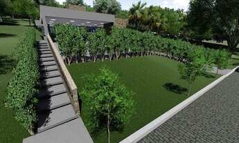 Imagem 6: Lote com 1.445m2, condomínio fechado, arborizado, vista definitiva, portaria 24H