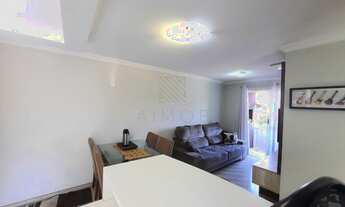 Imagem 4: Apartamento à venda com 2 dormitórios, sala dois ambientes, churrasqueira, cozinha e lavan