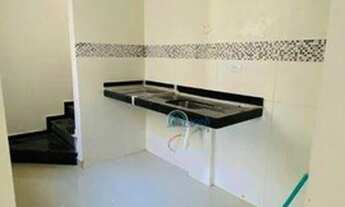 Imagem 3: Cobertura Duplex com 2 dormitórios à venda, 94 m² por R$ 550.000 - Jardim Paraíso - Santo