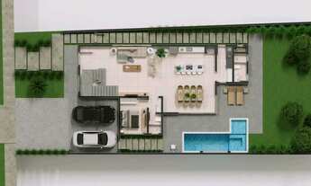 Imagem 6: Casa Térrea no Condomínio Florias do Valle em construção 252m²