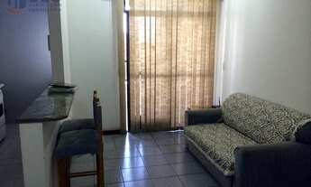 Imagem 2: Apartamento com 1 dormitório para alugar, 50 m² por R$ 950,00/mês - Centro - Campos dos Go