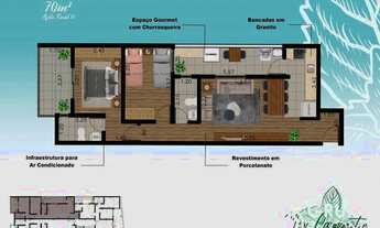 Imagem 2: Cobertura para Venda em Santo André, Campestre, 2 dormitórios, 1 suíte, 3 banheiros, 2 vag