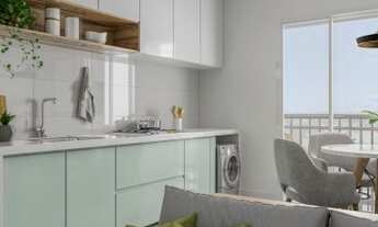 Imagem 3: Apartamento de dois dormitórios