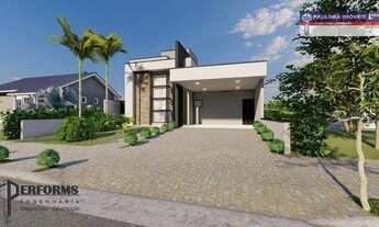 Imagem 6: Casa com 3 dormitórios à venda, 190 m² por R$ 1.020.000 - Condomínio Campos do Conde 1 - P