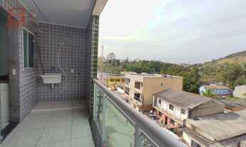 Imagem 3: Apartamento com 2 dormitórios para alugar, 80 m² por R$ 750,00/mês - Nova Marília - Magé/R