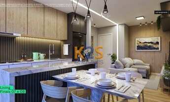 Imagem 2: Apartamento com 2 dormitórios à venda, 53 m² por R$ 369.000,00 - Novo Mundo - Curitiba/PR